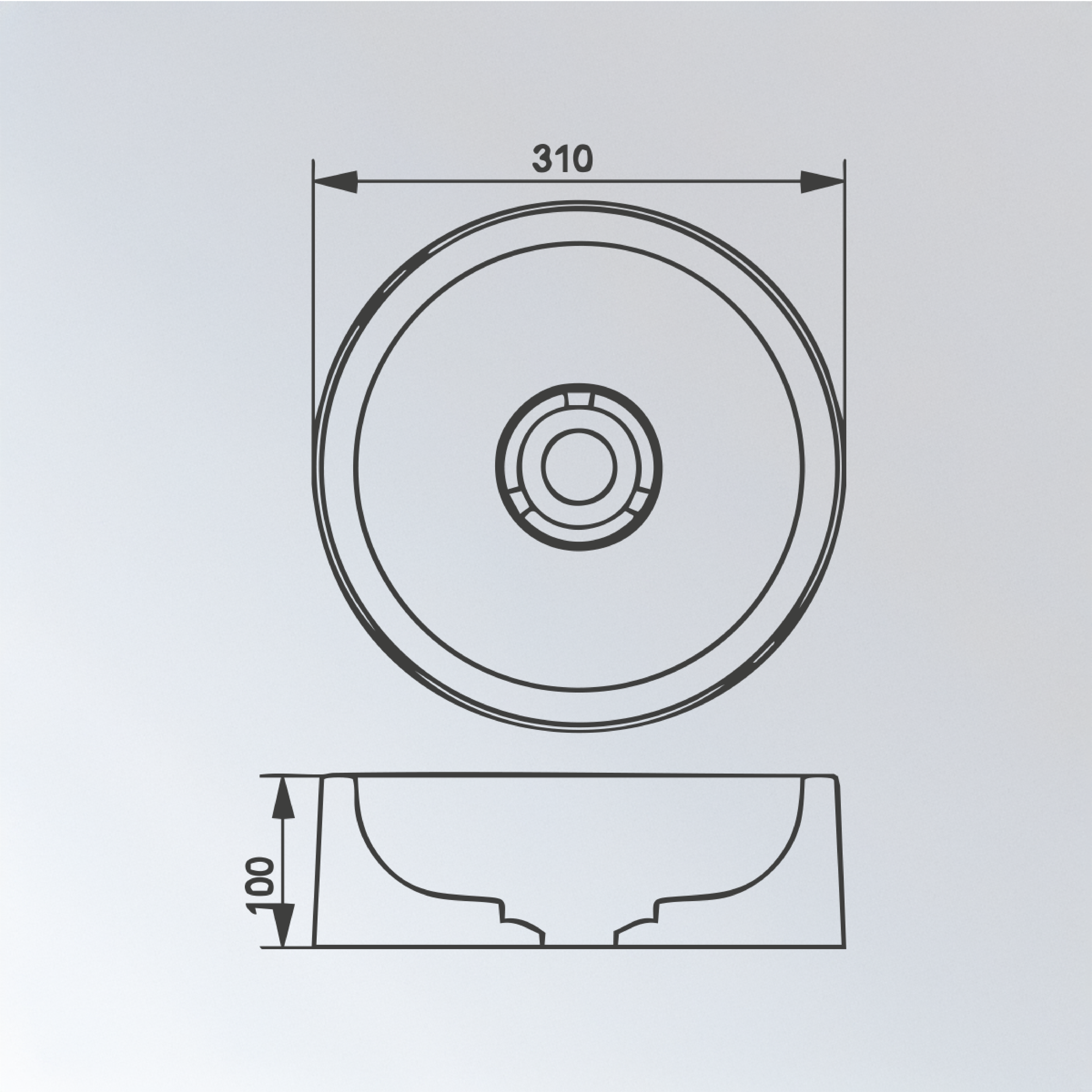 Molde Bacha Redonda 310 - Image 4